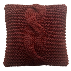 Almofada tricot trança